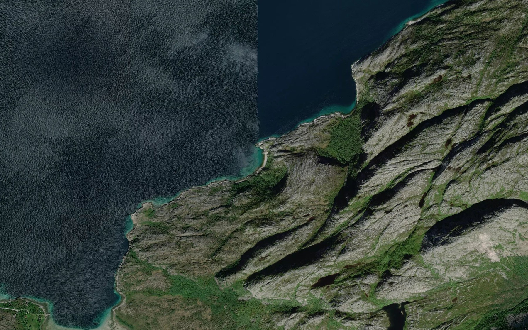 Satellite map of the Steinvika