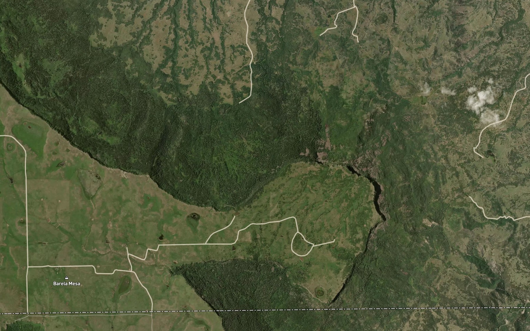 Satellite map of the Roberts Spring Number 2