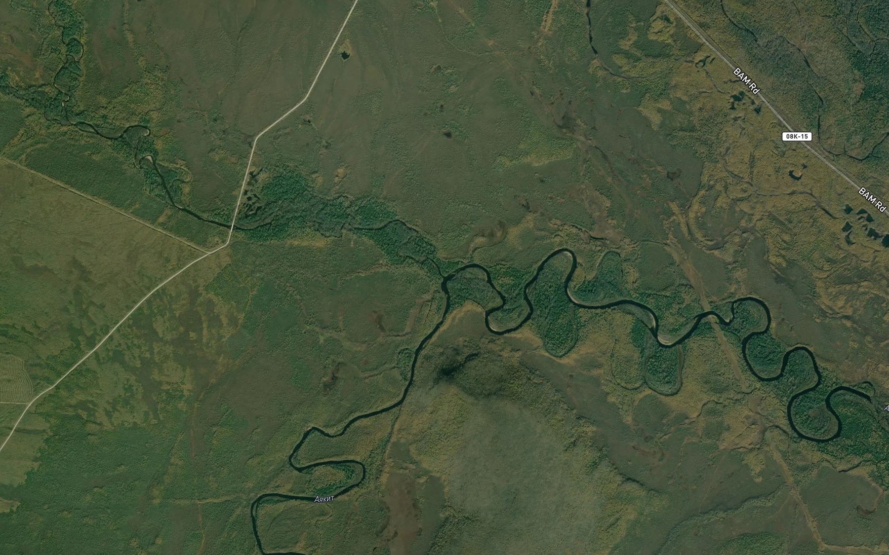 Satellite map of the Ingagli