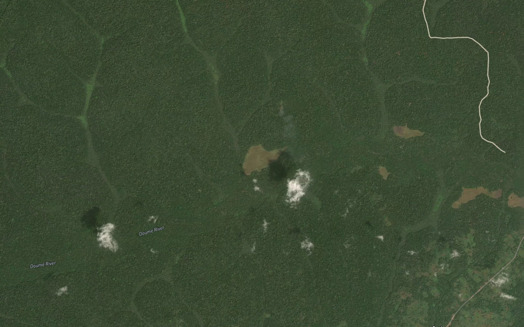 Satellite map of the Abonja