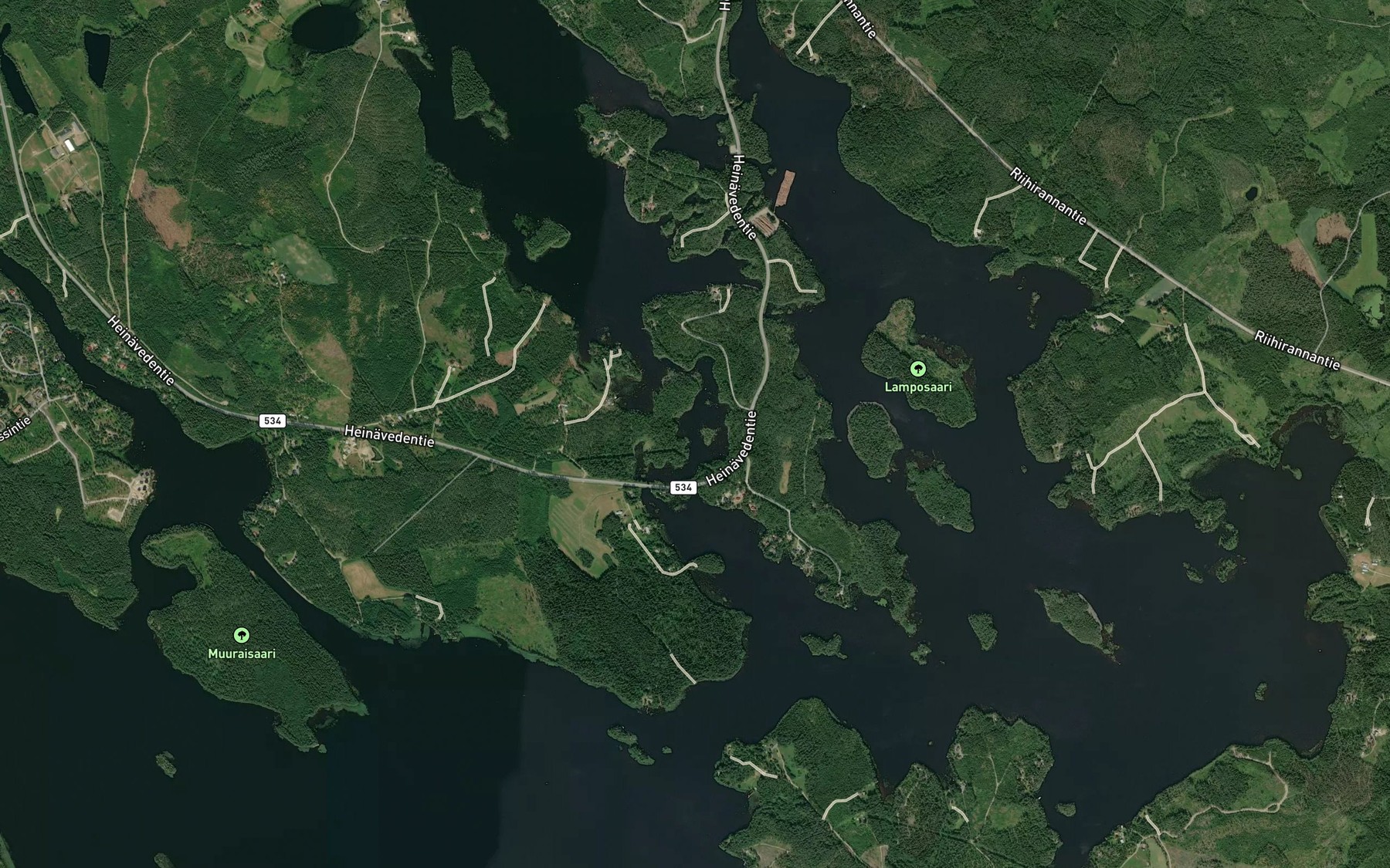 Satellite map of the Putaa