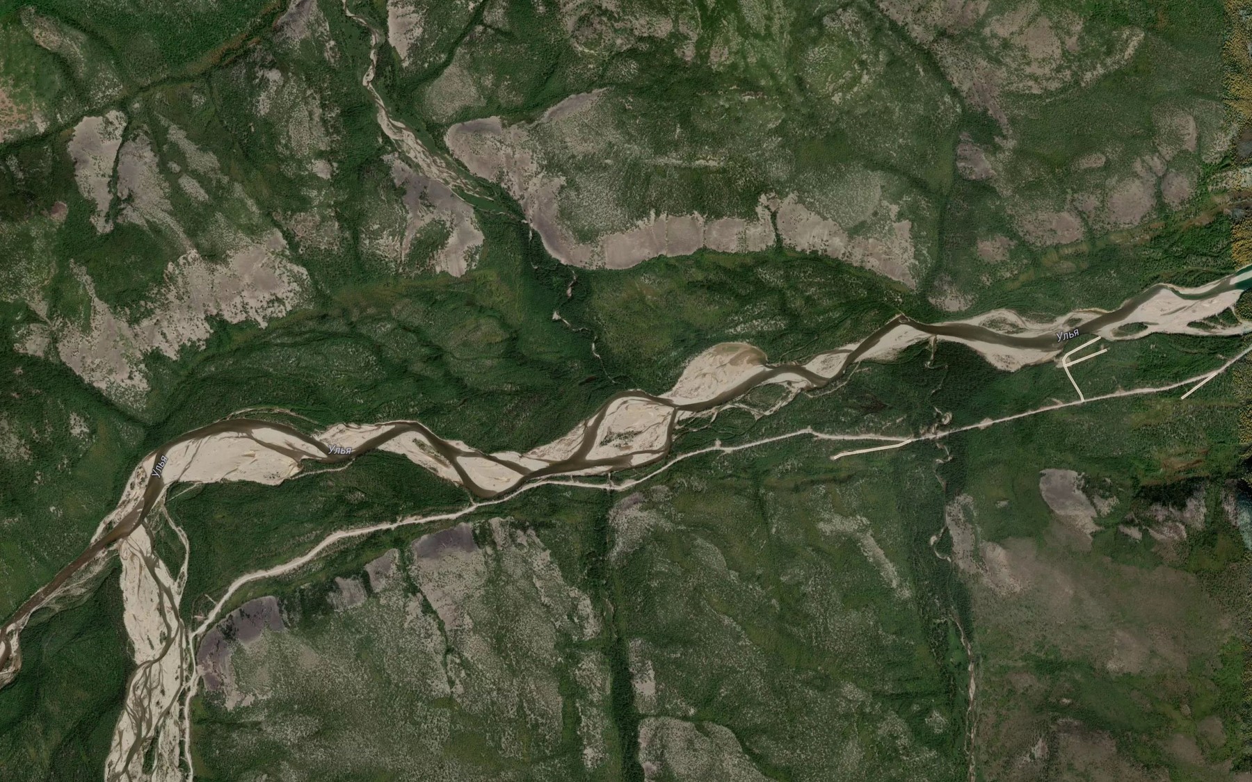 Satellite map of the Perepolokh