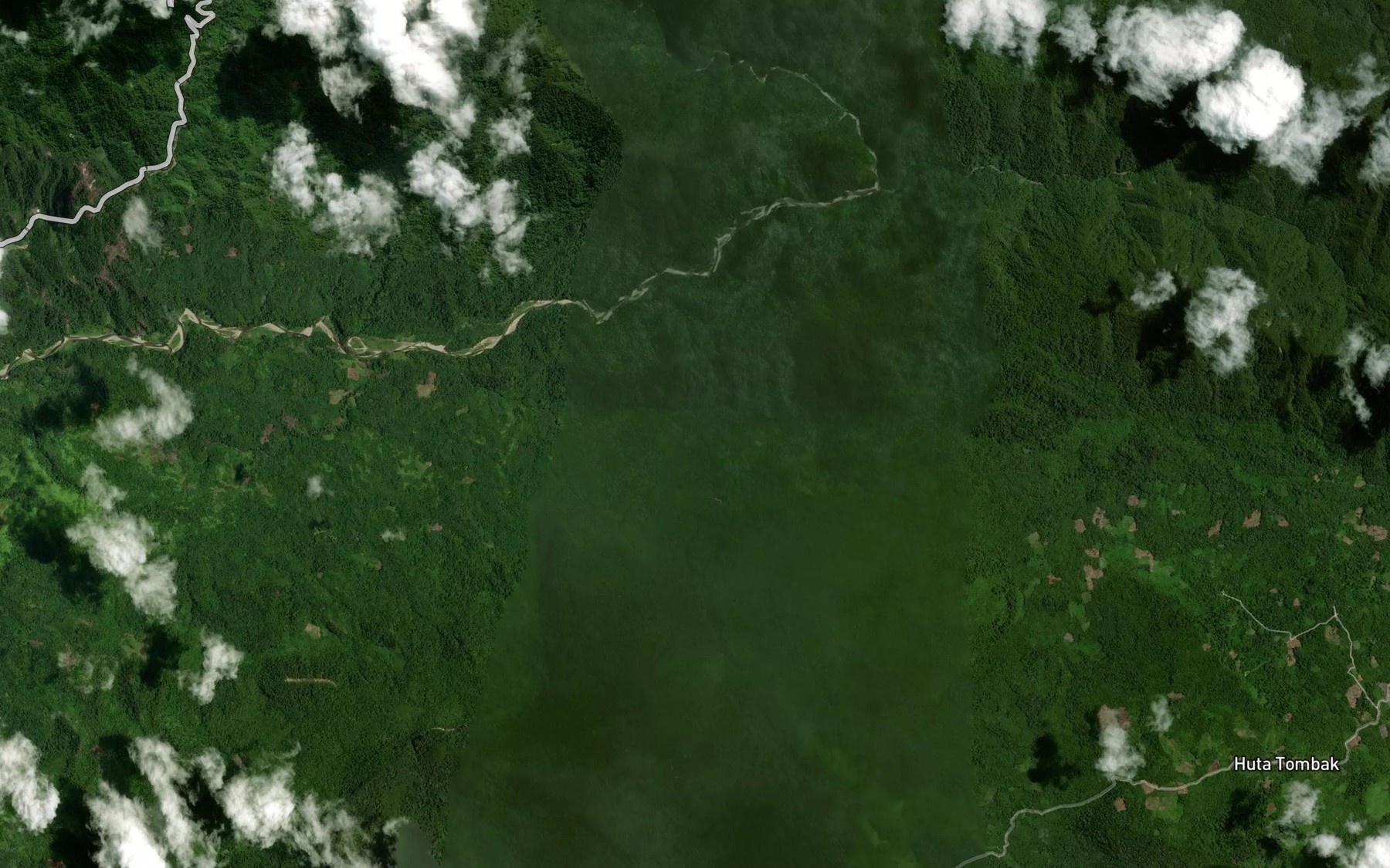 Satellite map of the Aek Porot