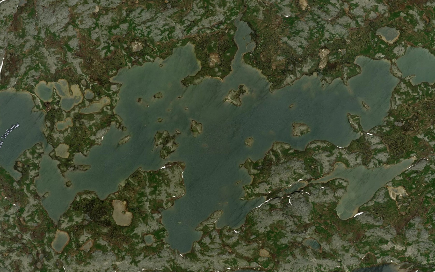 Satellite map of the Lac Tasikallak