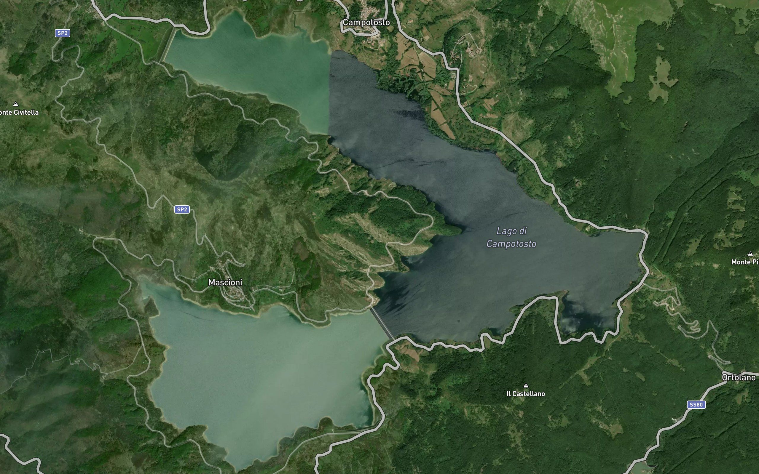 Lago di Campotosto