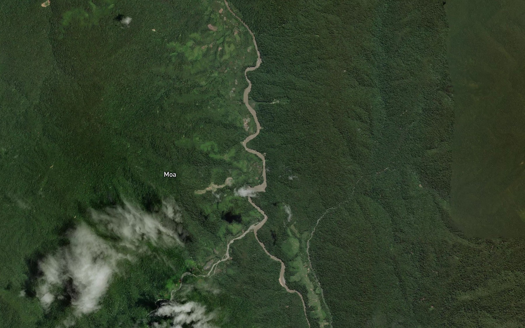 Satellite map of the Uwai Kii