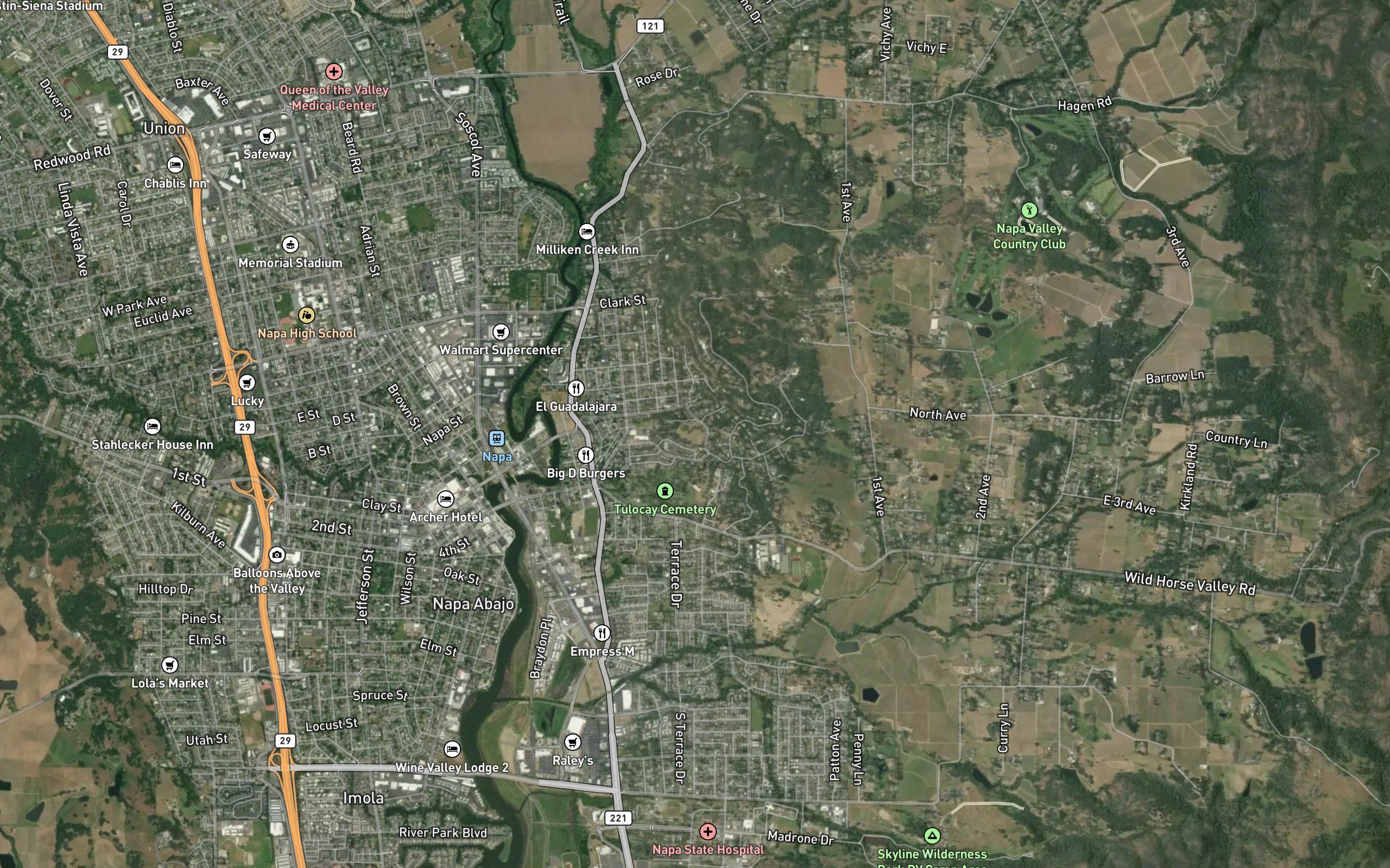 East Napa Reservoir