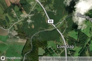 West Fork Chestnut Creek and Blue Ridge Parkway