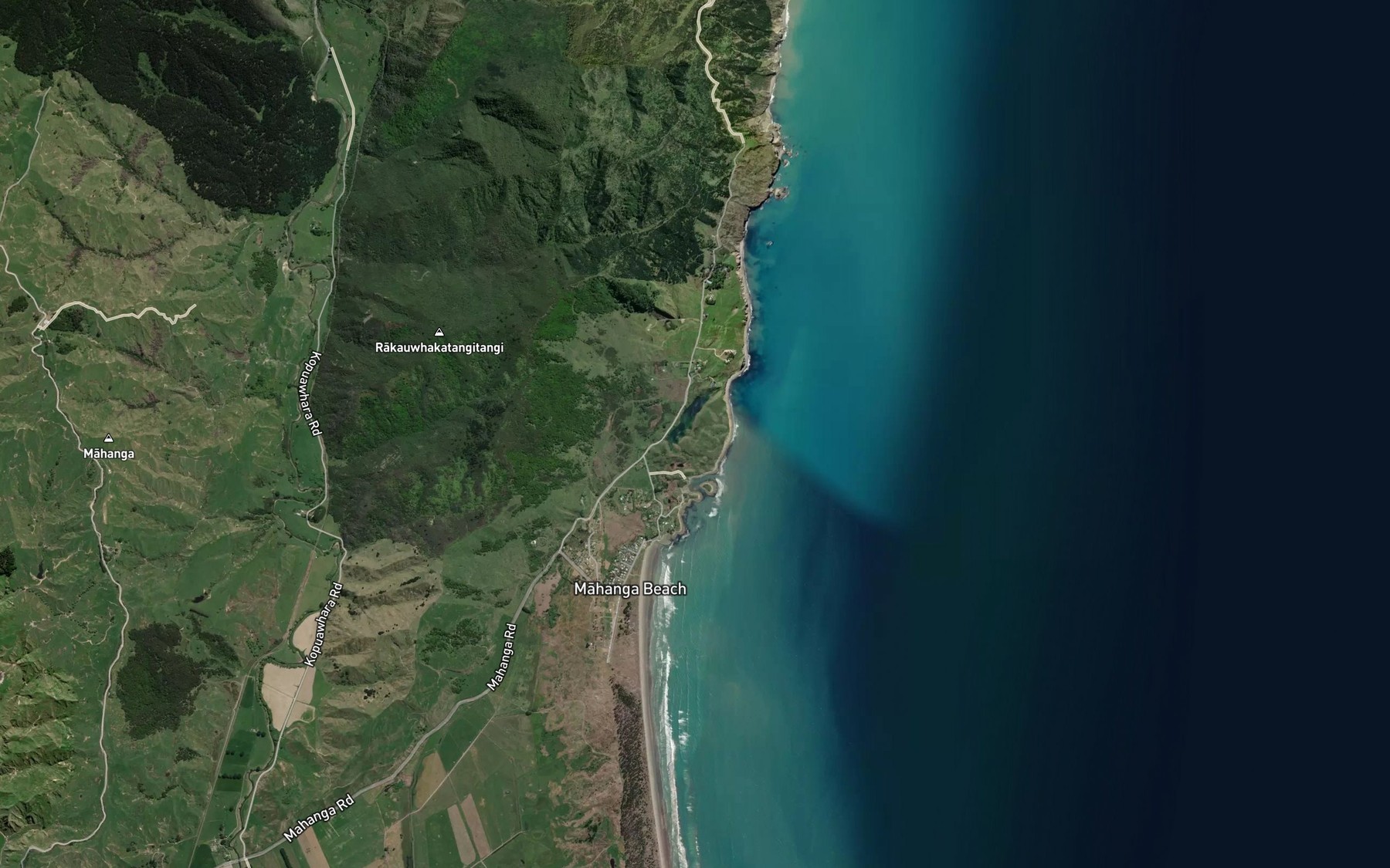 Satellite map of the Happy Jacks Boat Harbour