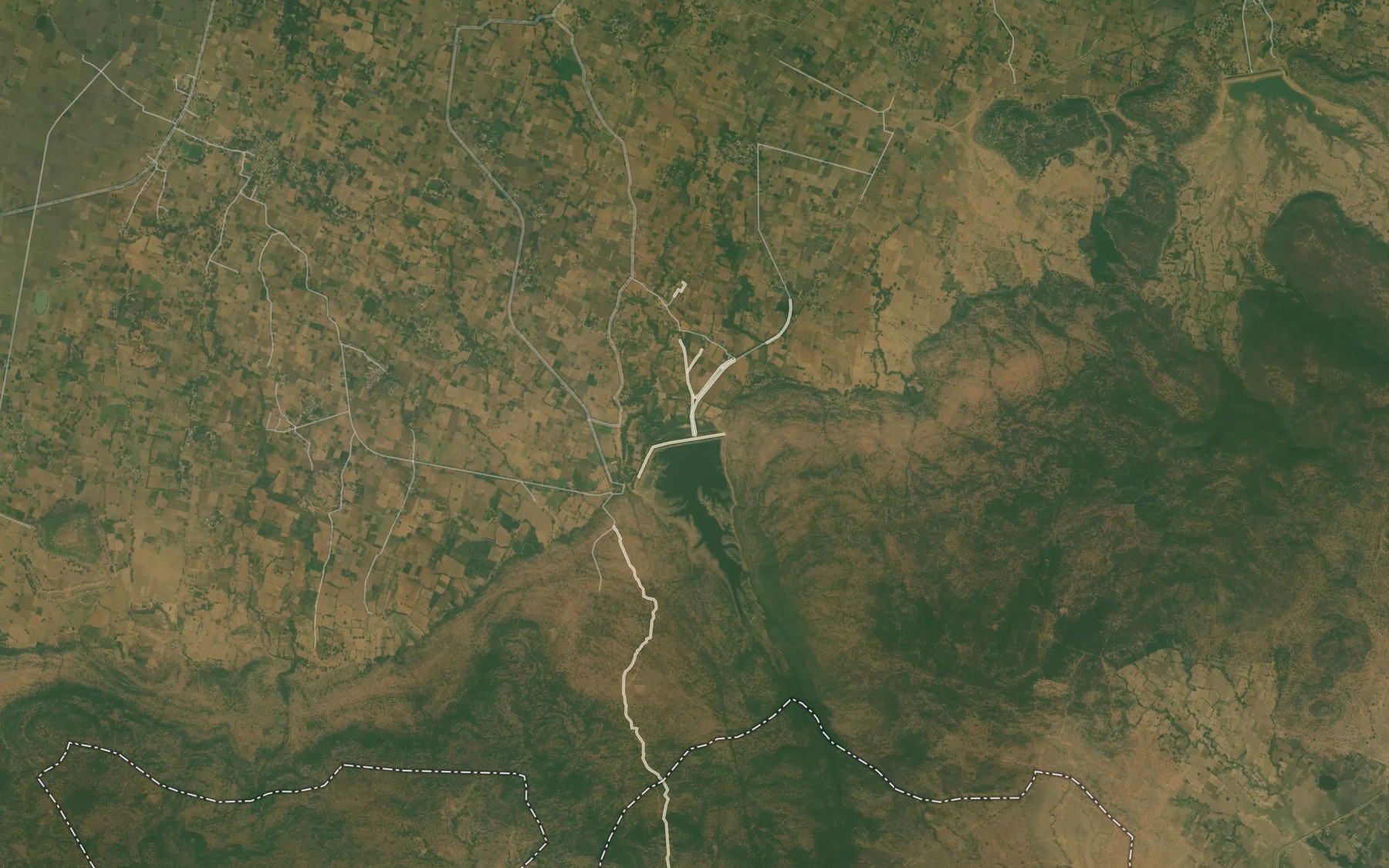 Satellite map of the Aunjhar Minor
