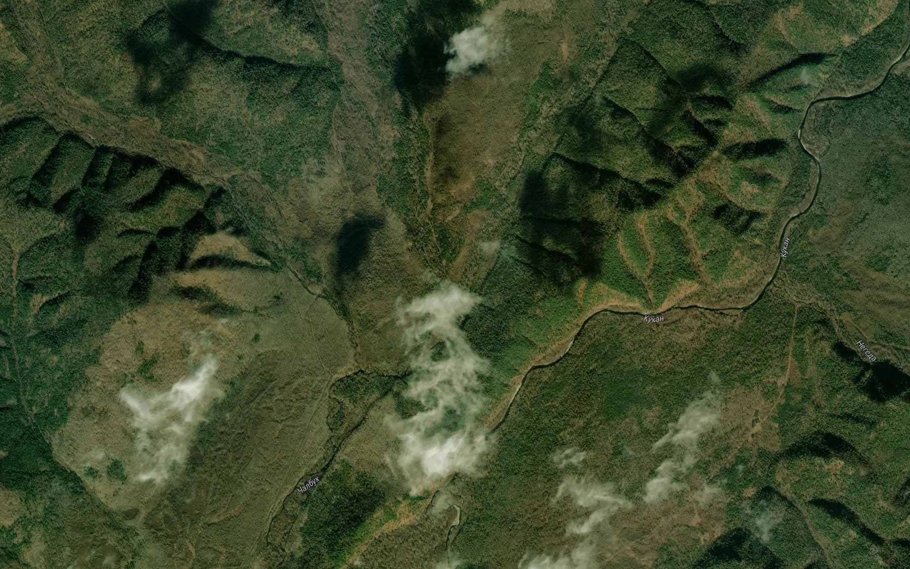 Satellite map of the Pravyy Chalbukh