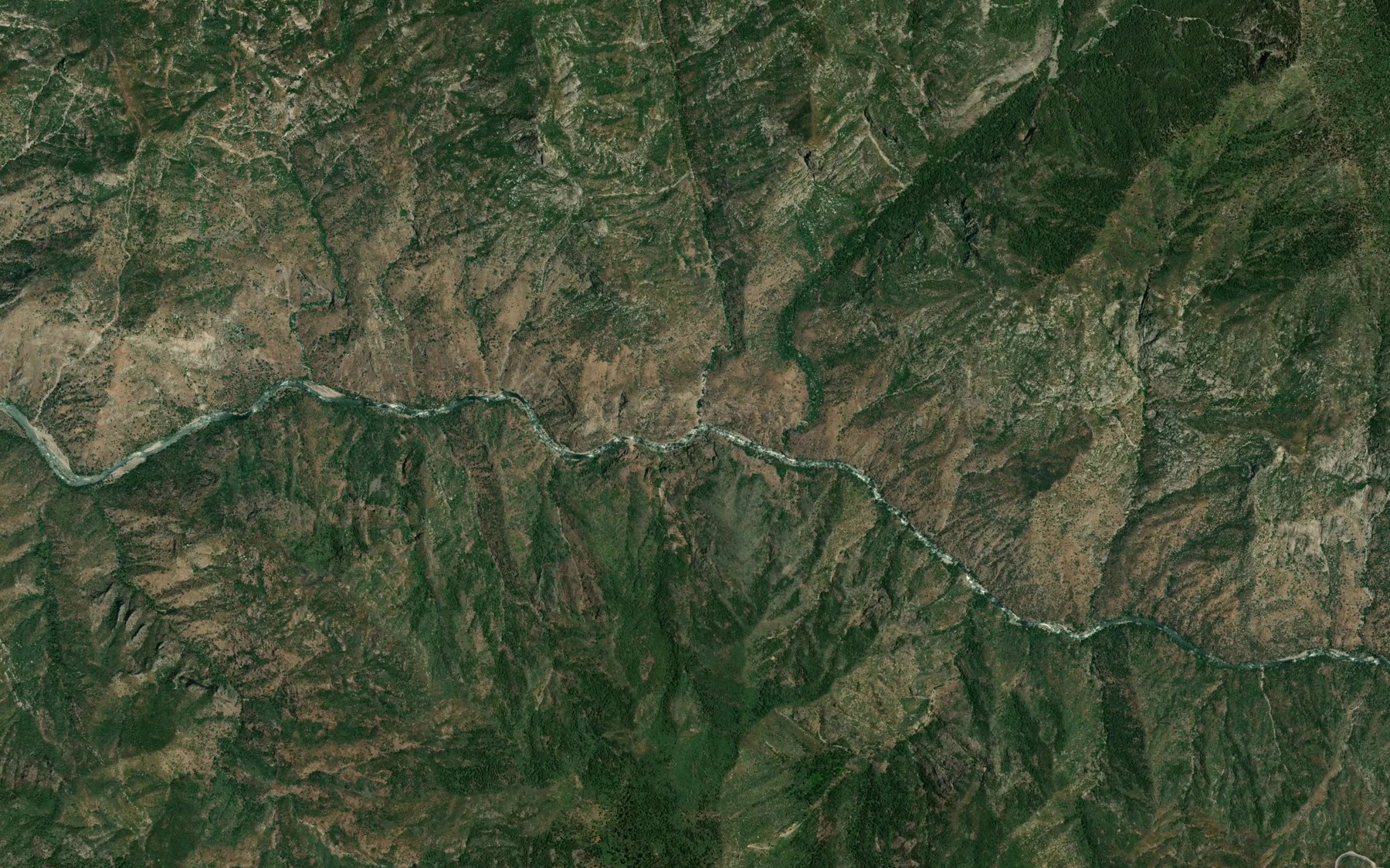 Satellite map of the Garlic Meadow Creek
