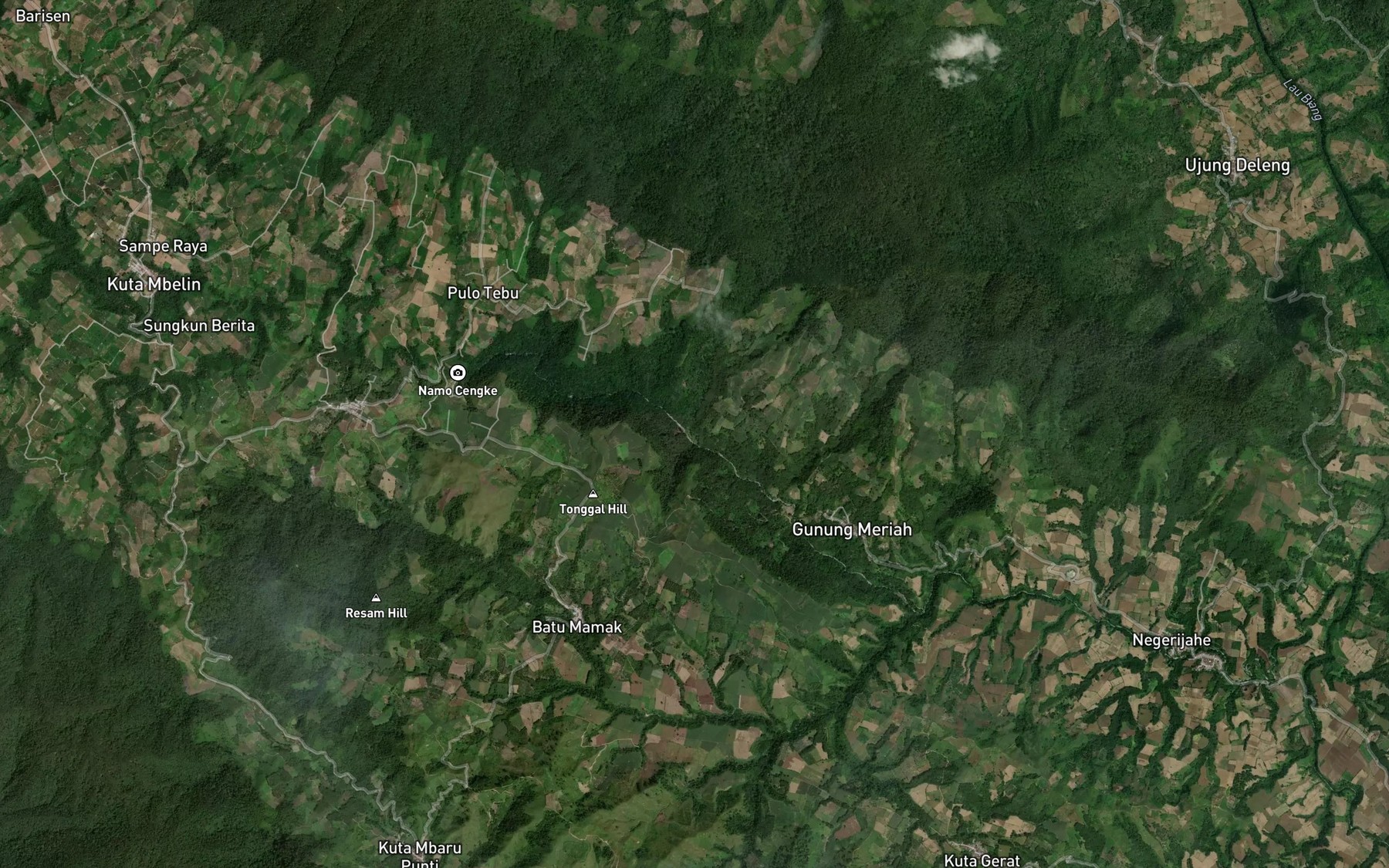 Satellite map of the Lao Metiah