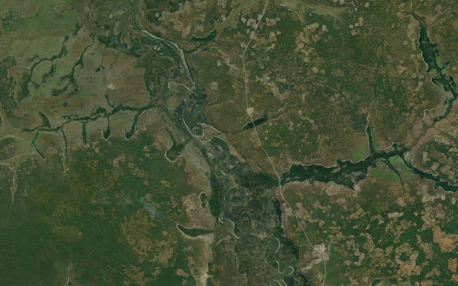 Satellite map of the Cambuengue