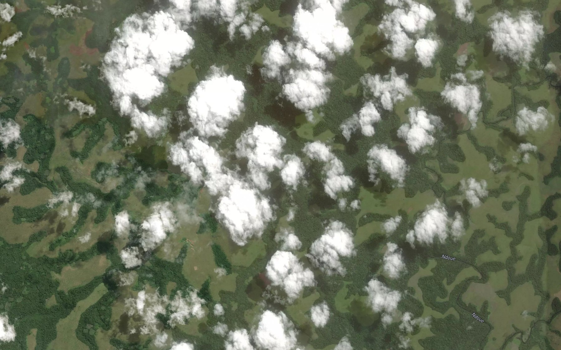 Satellite map of the Bilolo
