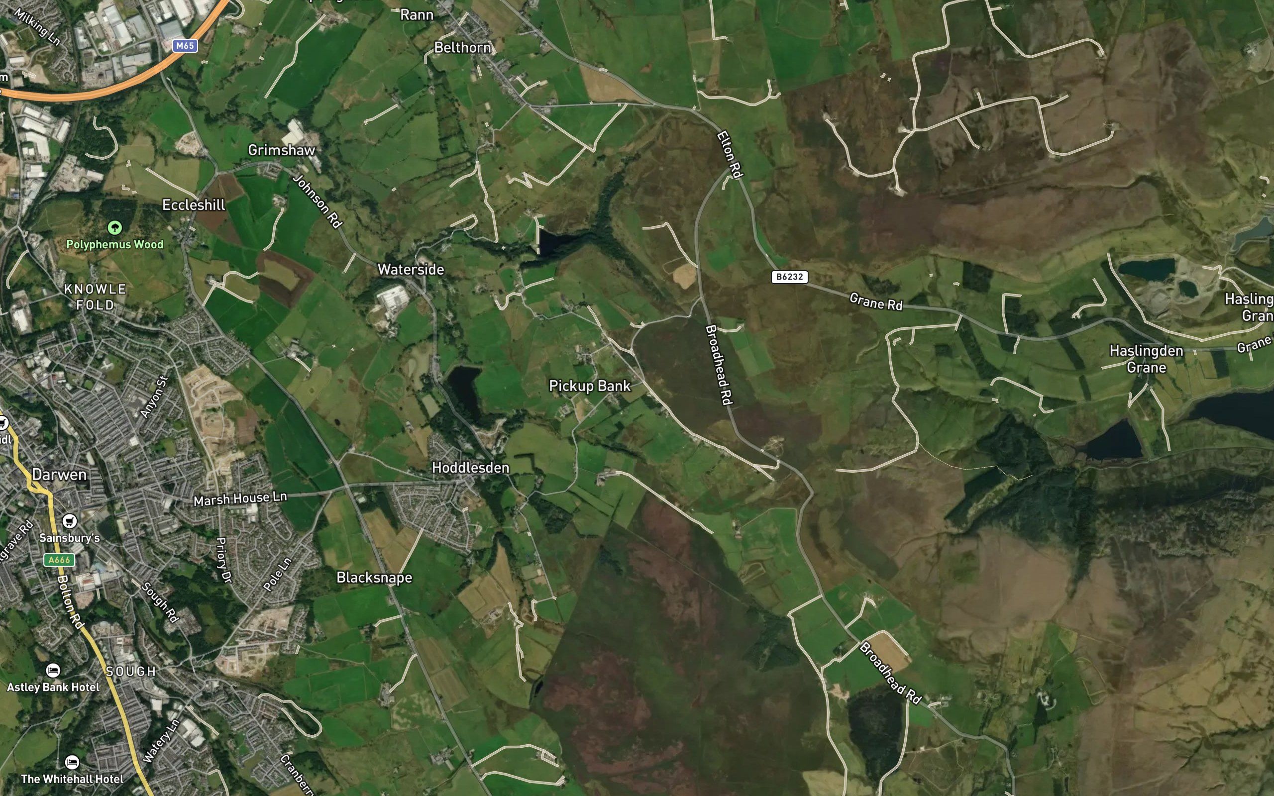 Pickup Bank Reservoir