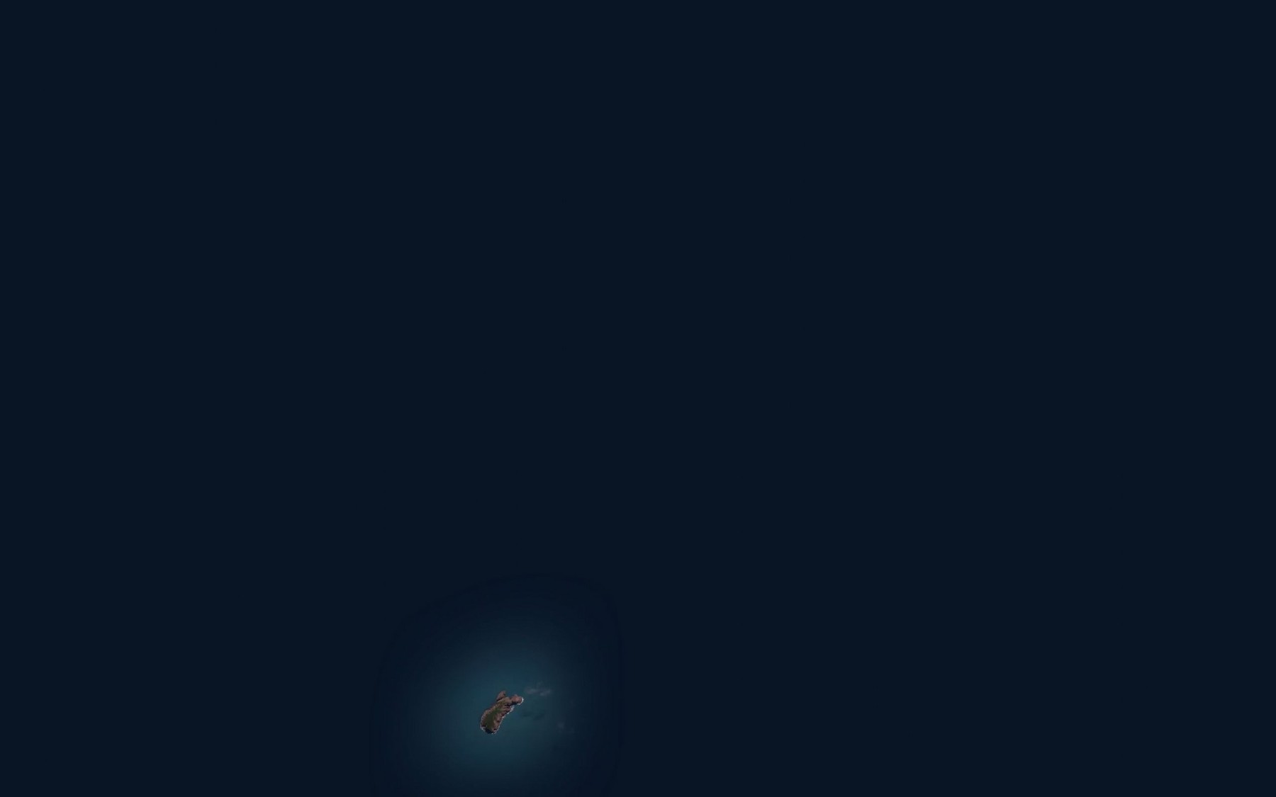Satellite map of the Edwards Shoal
