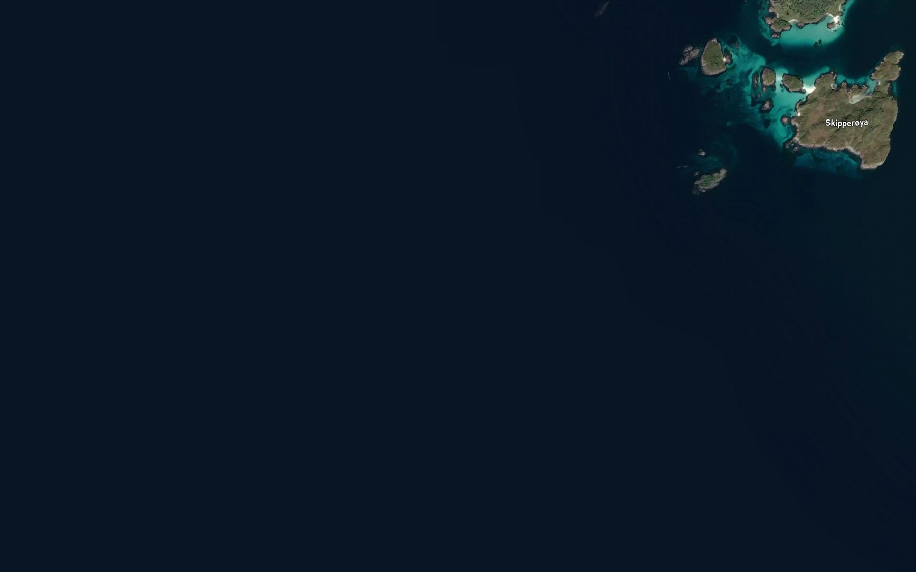 Satellite map of the Skotskallen