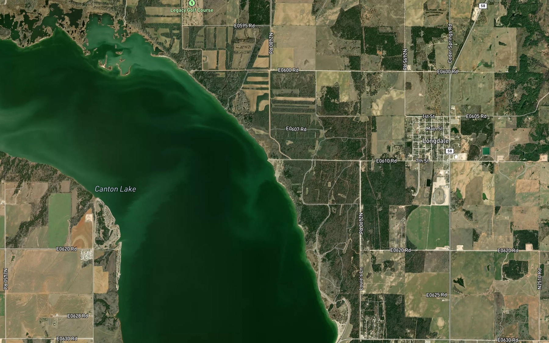 Satellite map of the Spot 3