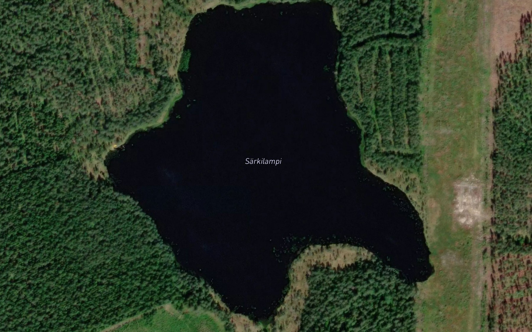 Satellite map of the Sarkilampi