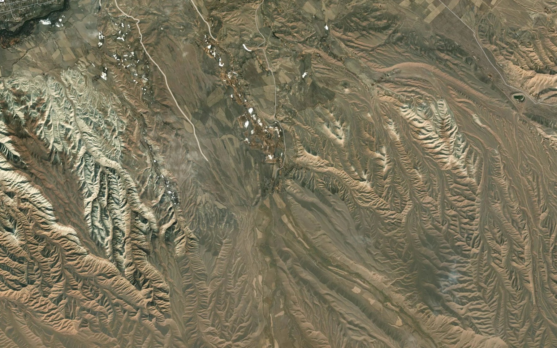 Satellite map of the Kashkasu