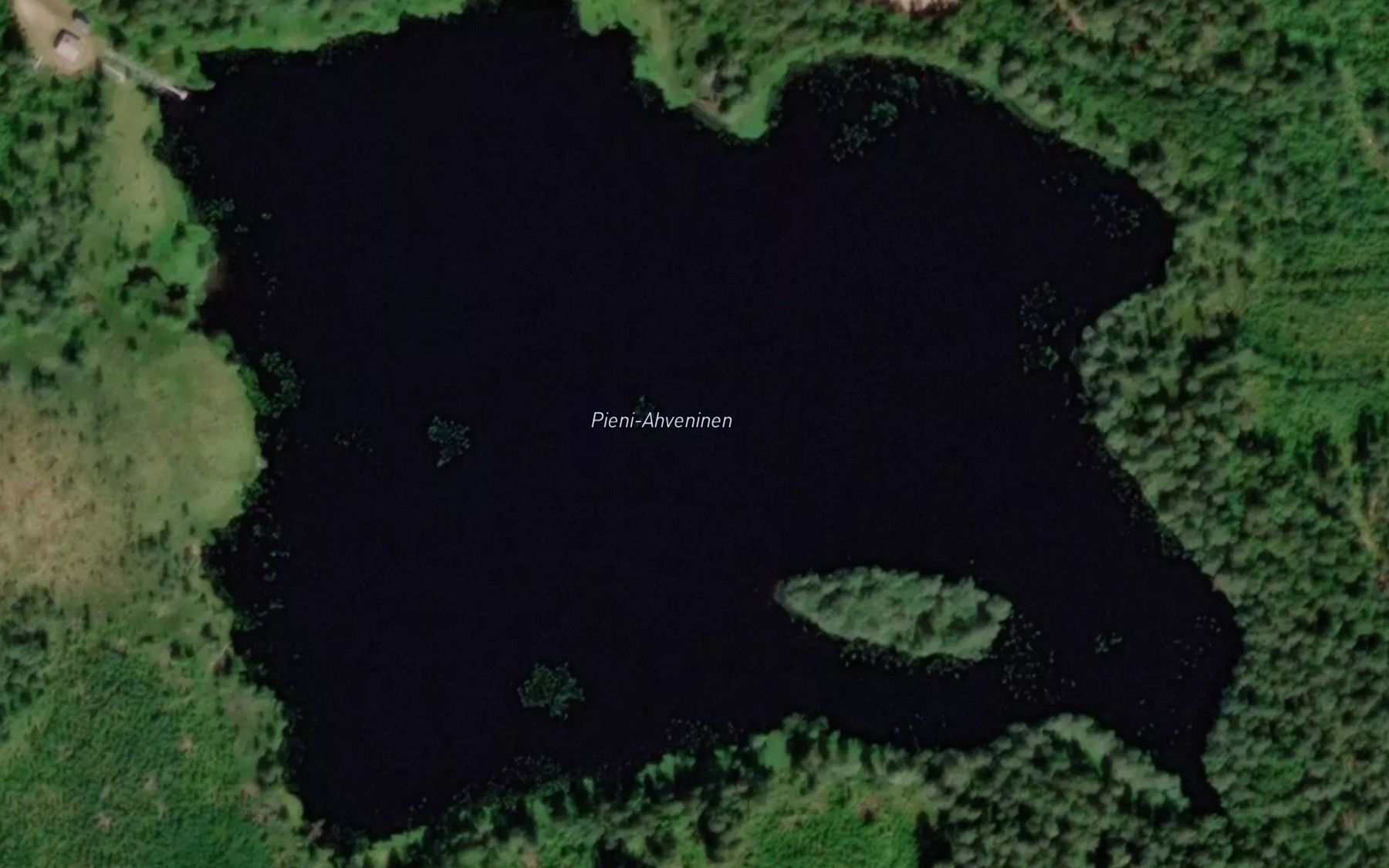 Satellite map of the Pieni-Ahveninen