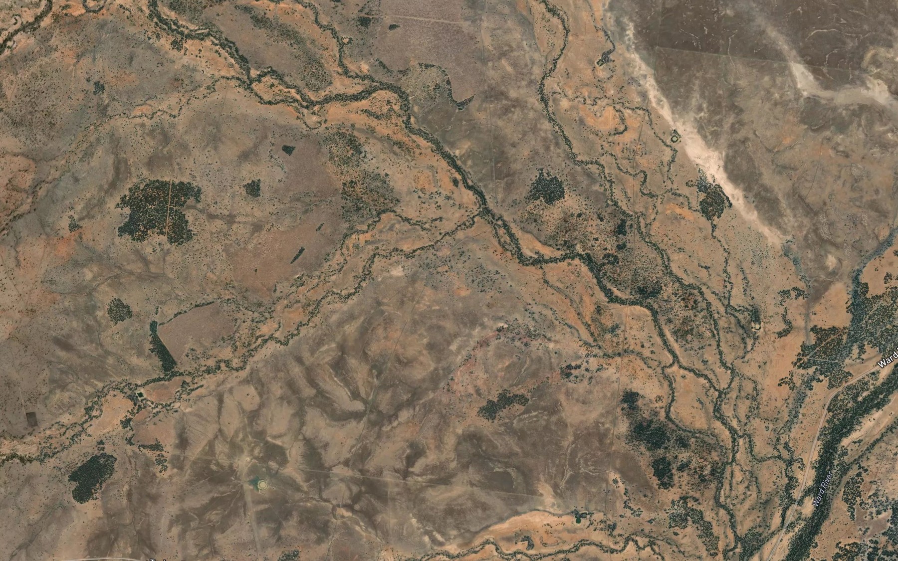 Satellite map of the Myall Creek