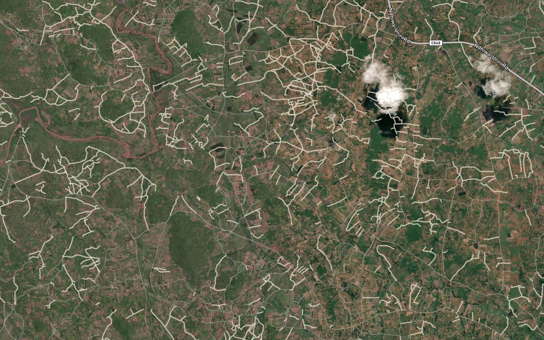 Satellite map of the Kondeng