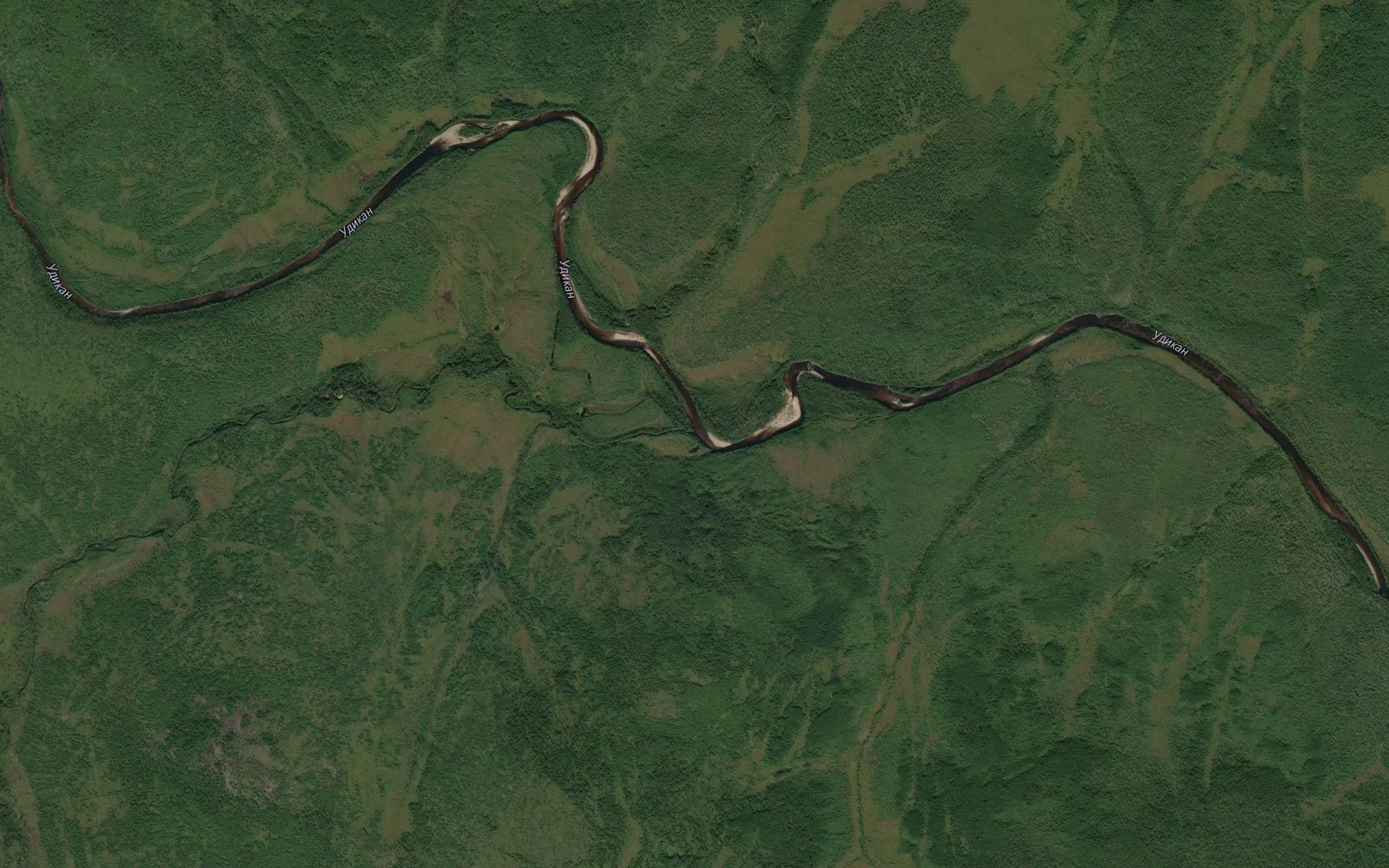 Satellite map of the Ettuk