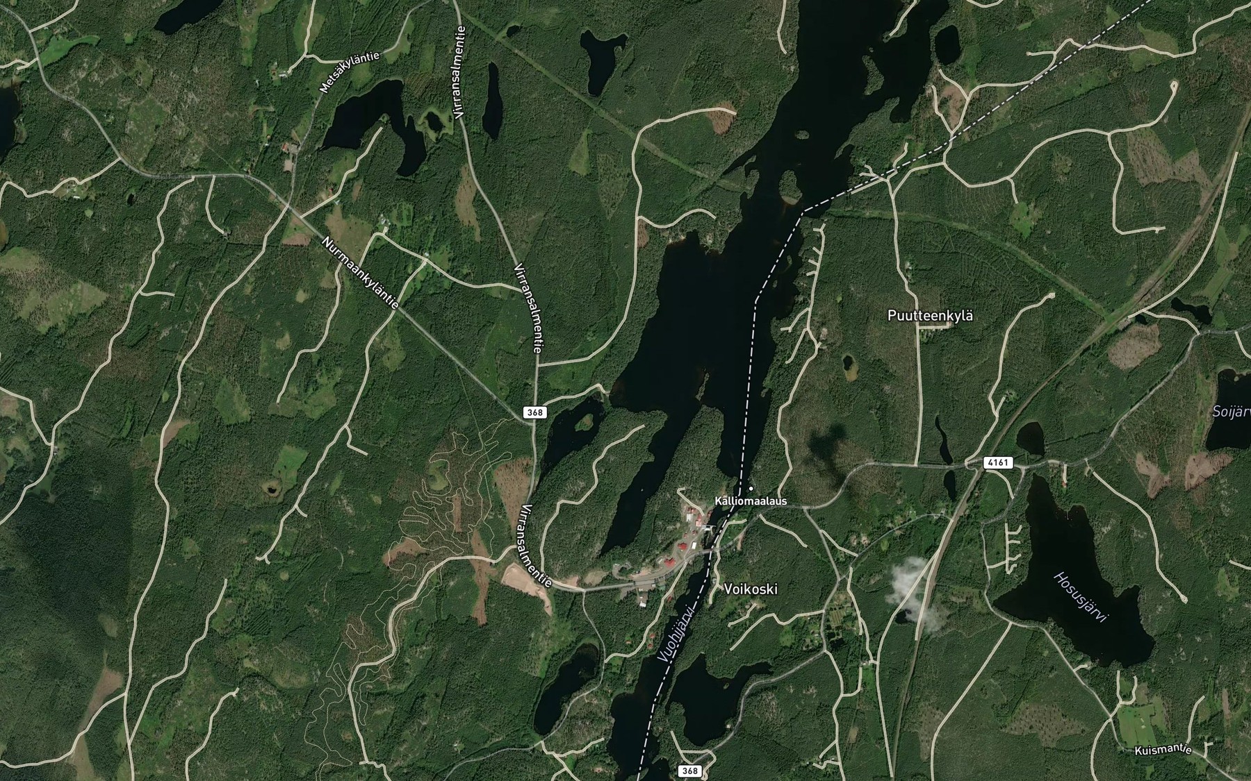 Satellite map of the Laitolahti