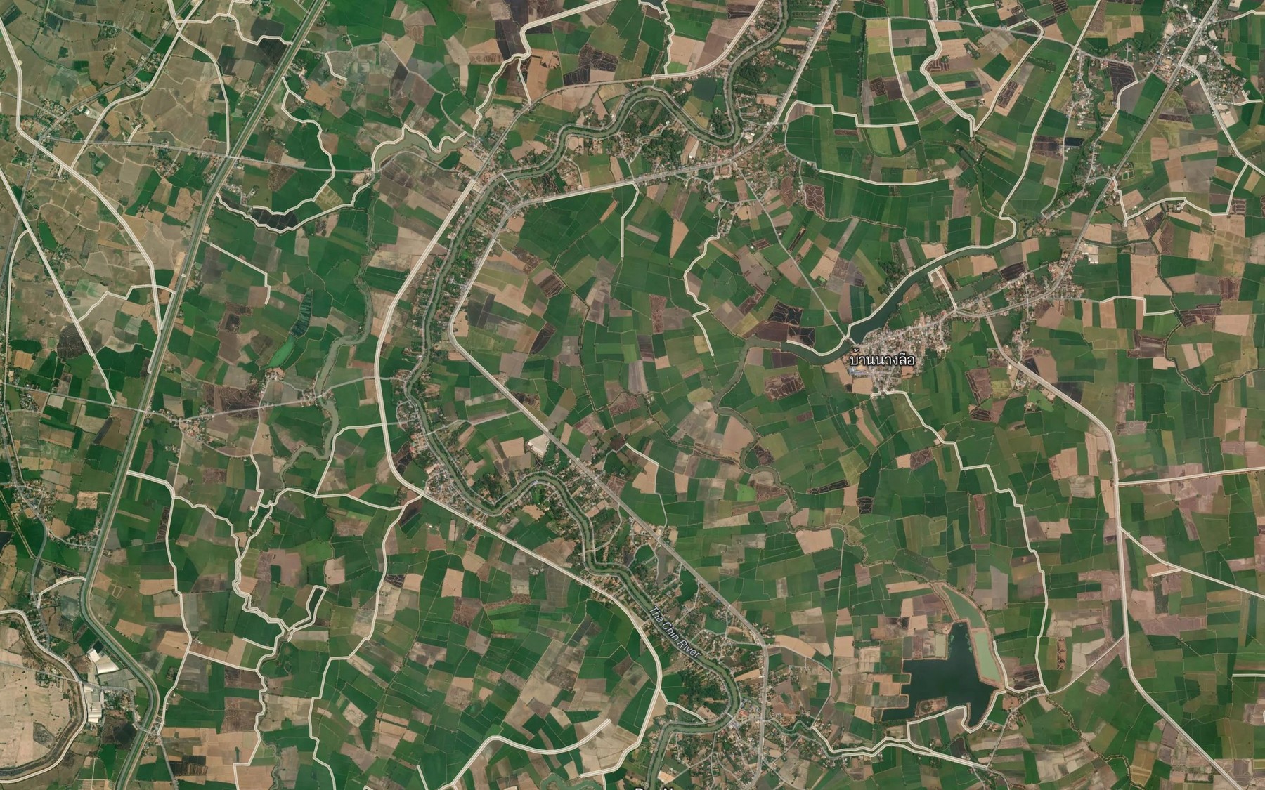 Satellite map of the Khlong Chan