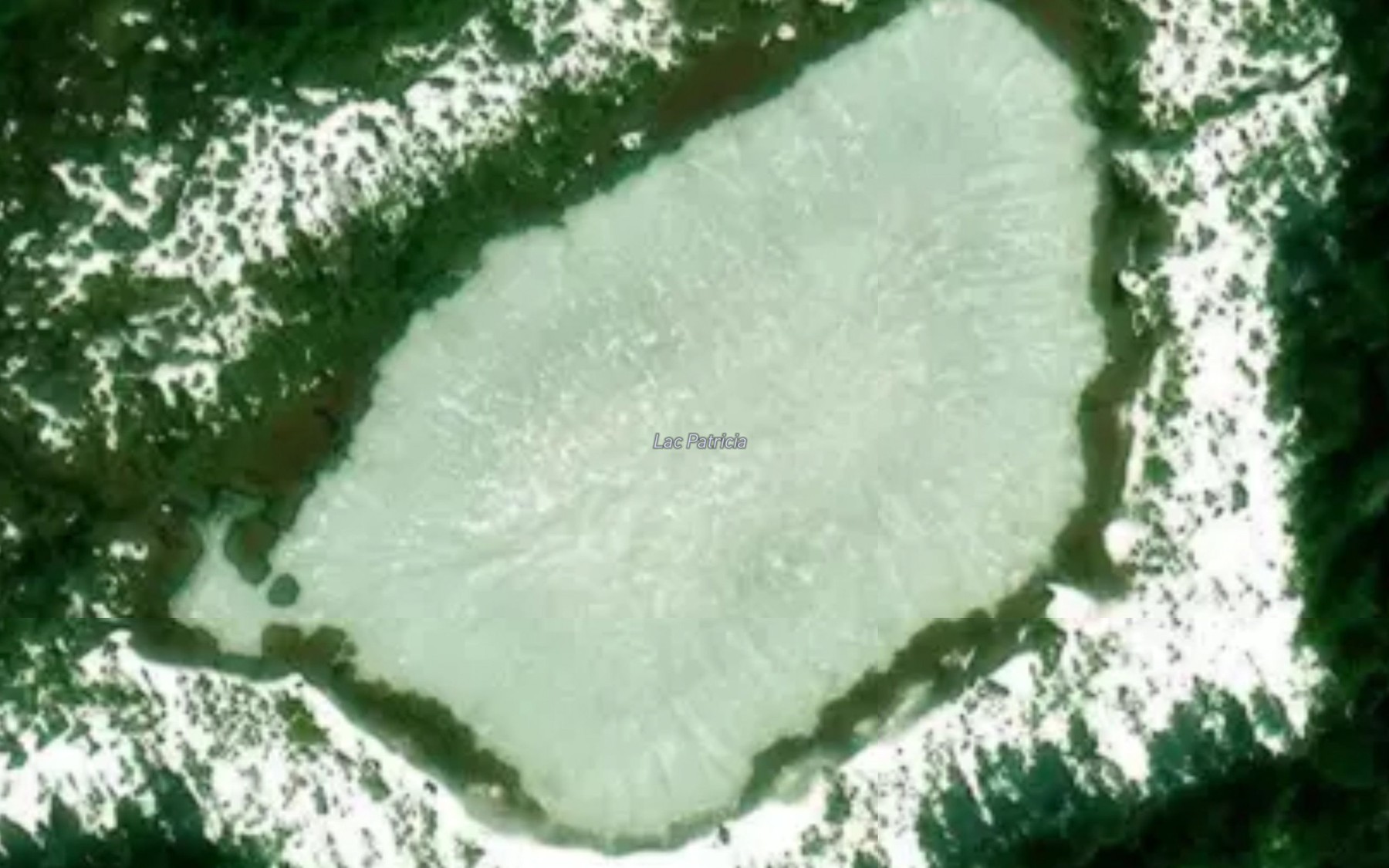 Satellite map of the Lac Patricia