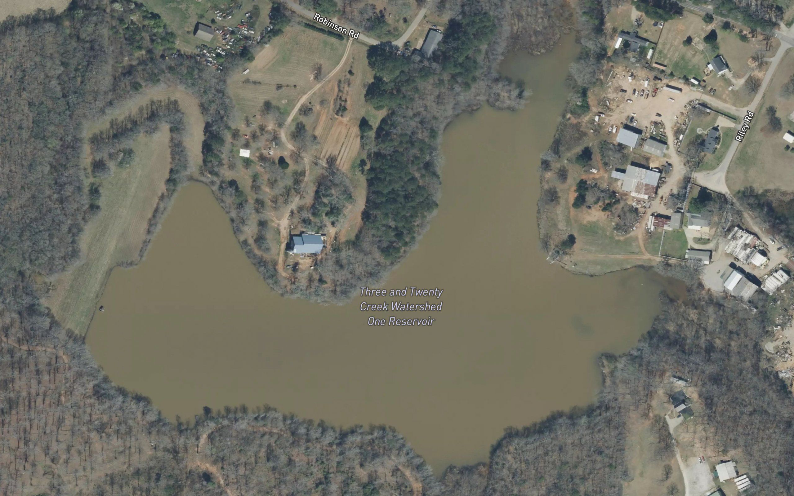 Three and Twenty Creek Watershed One Reservoir
