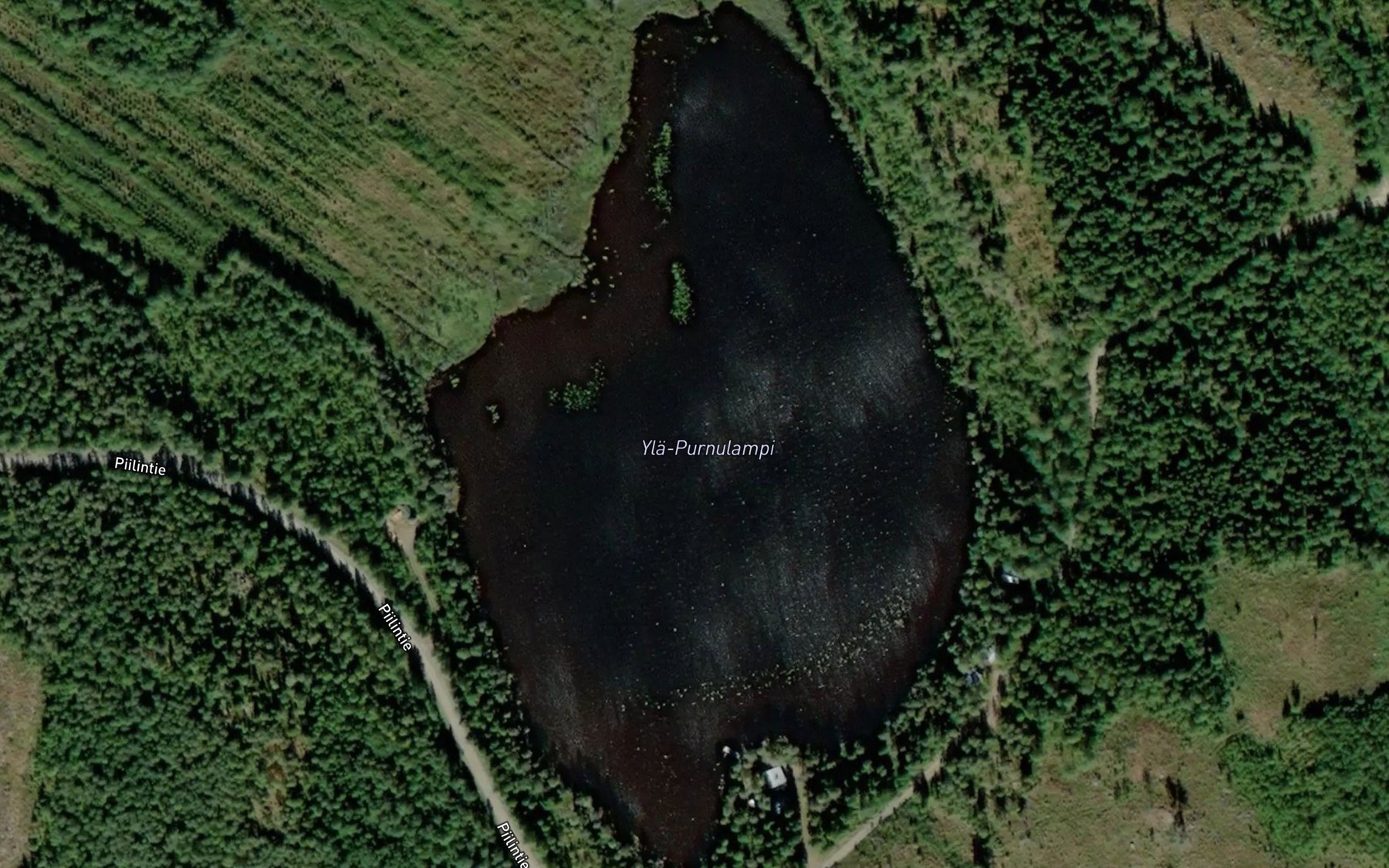 Satellite map of the Yla-Purnulampi