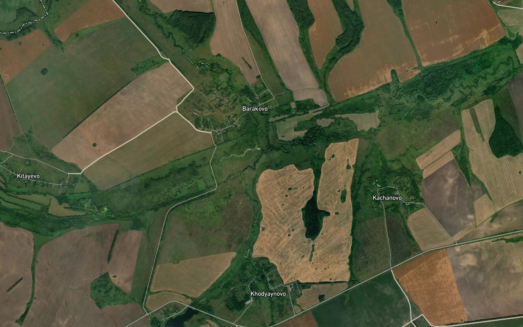 Satellite map of the Kotukhovka
