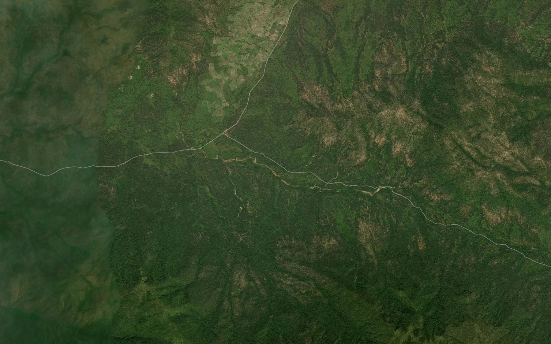 Satellite map of the Butagum