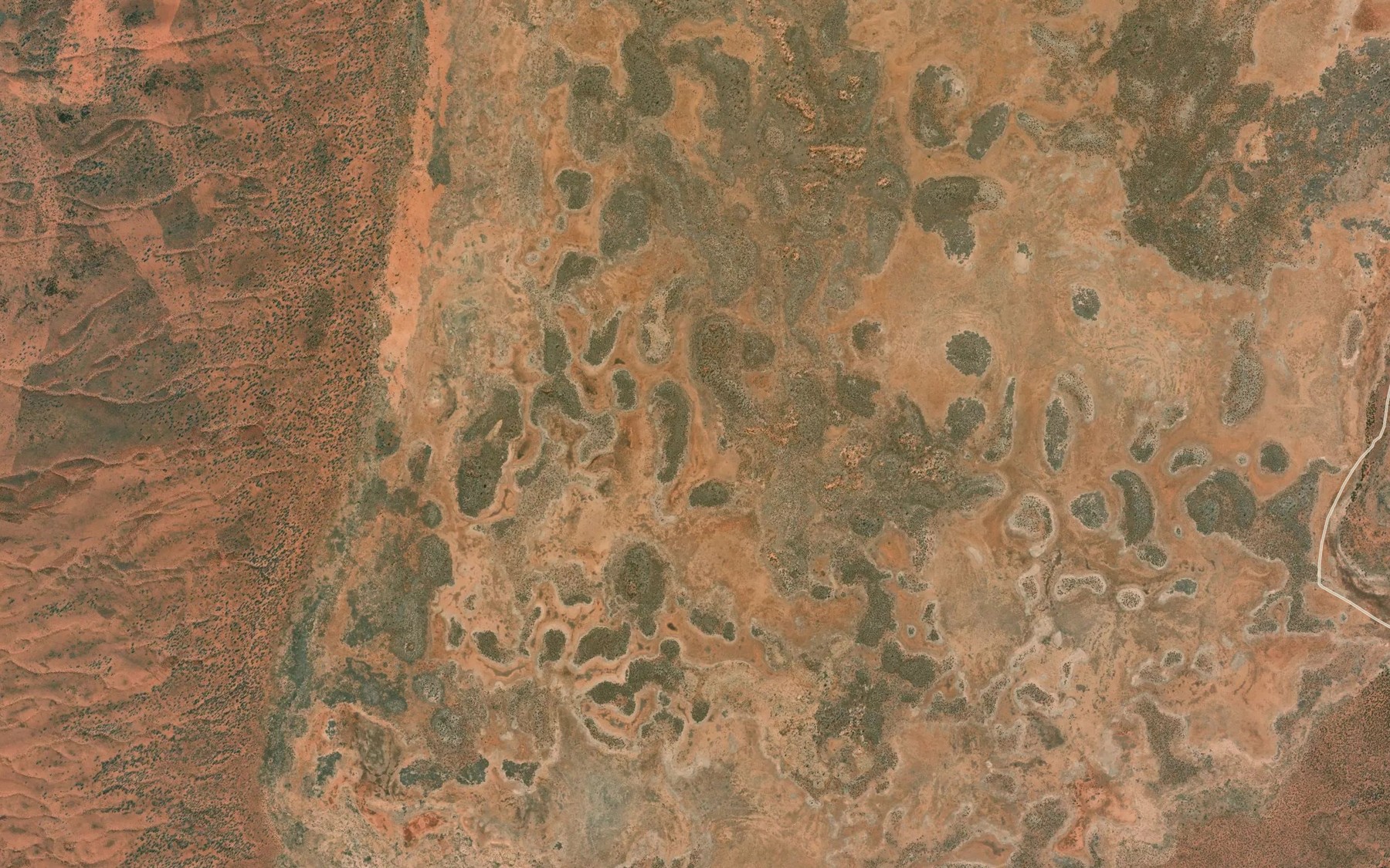 Satellite map of the Lake Christropher