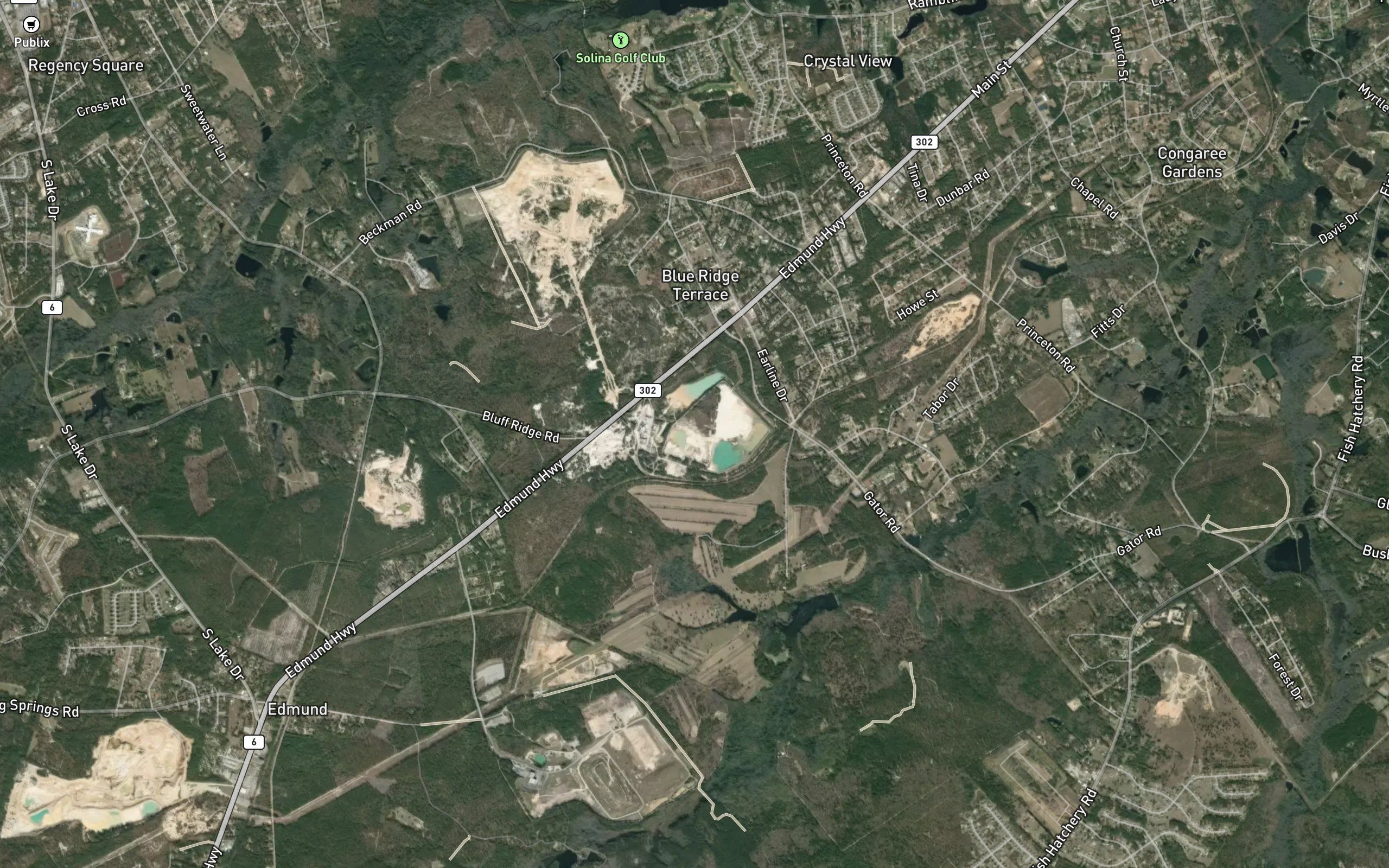 Pennsylvania Glass Sand Settling Pond
