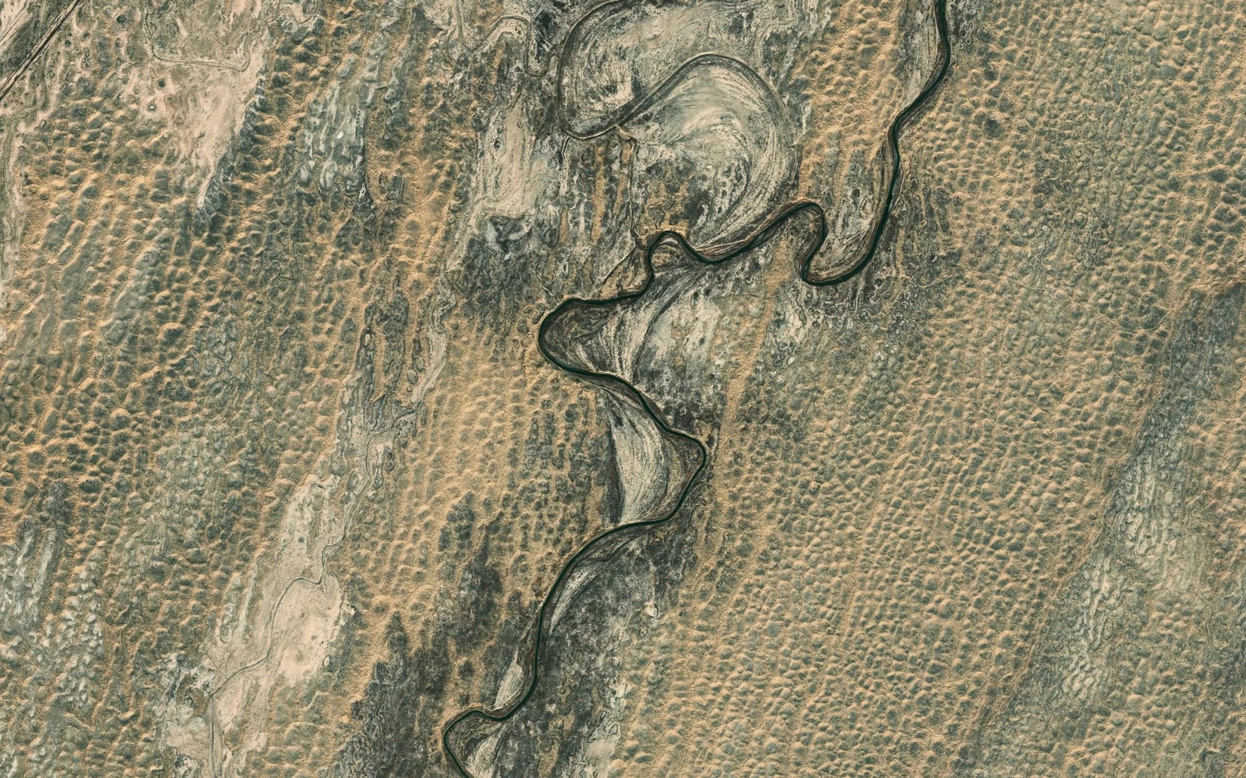 Satellite map of the Ko`ksuv