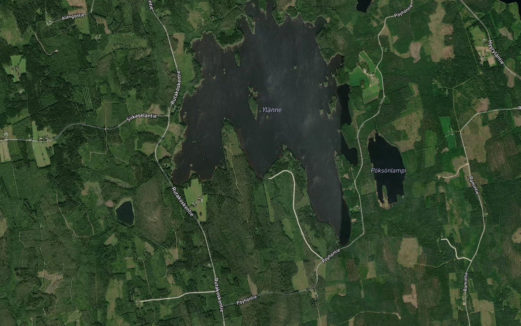 Satellite map of the Jokilahti