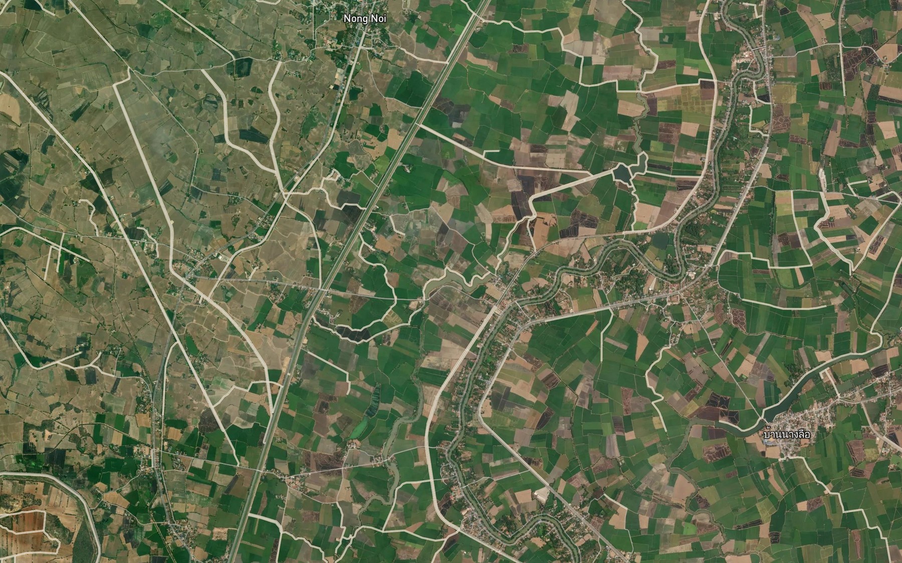 Satellite map of the Nong Chat