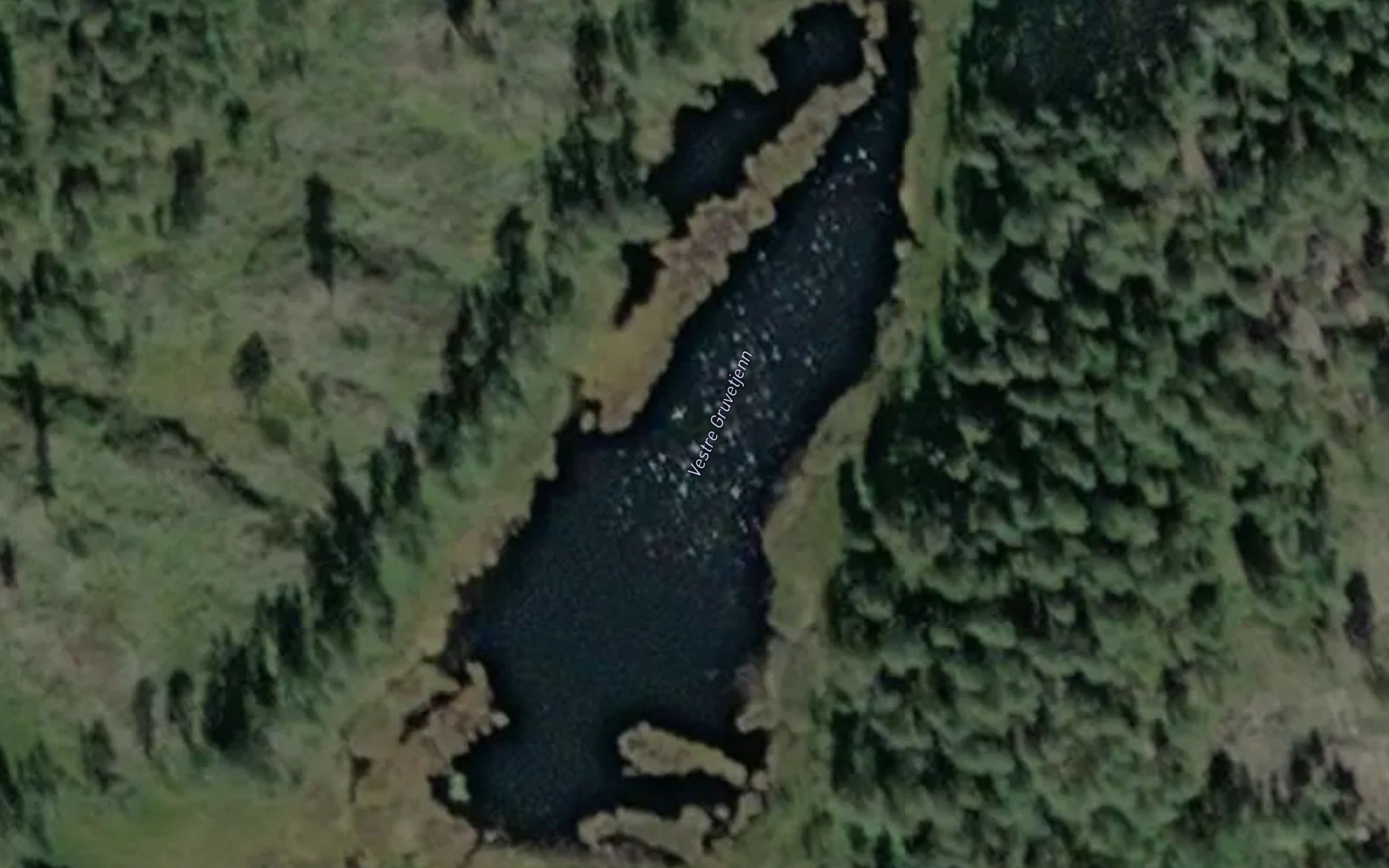 Gruvetjern,vestre