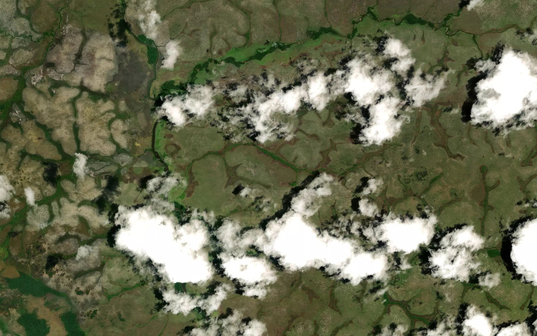 Satellite map of the Cachoeira do Rochedo