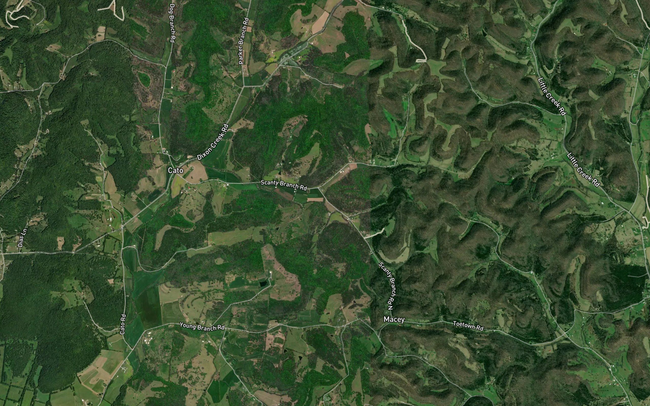North Fork Scanty Branch