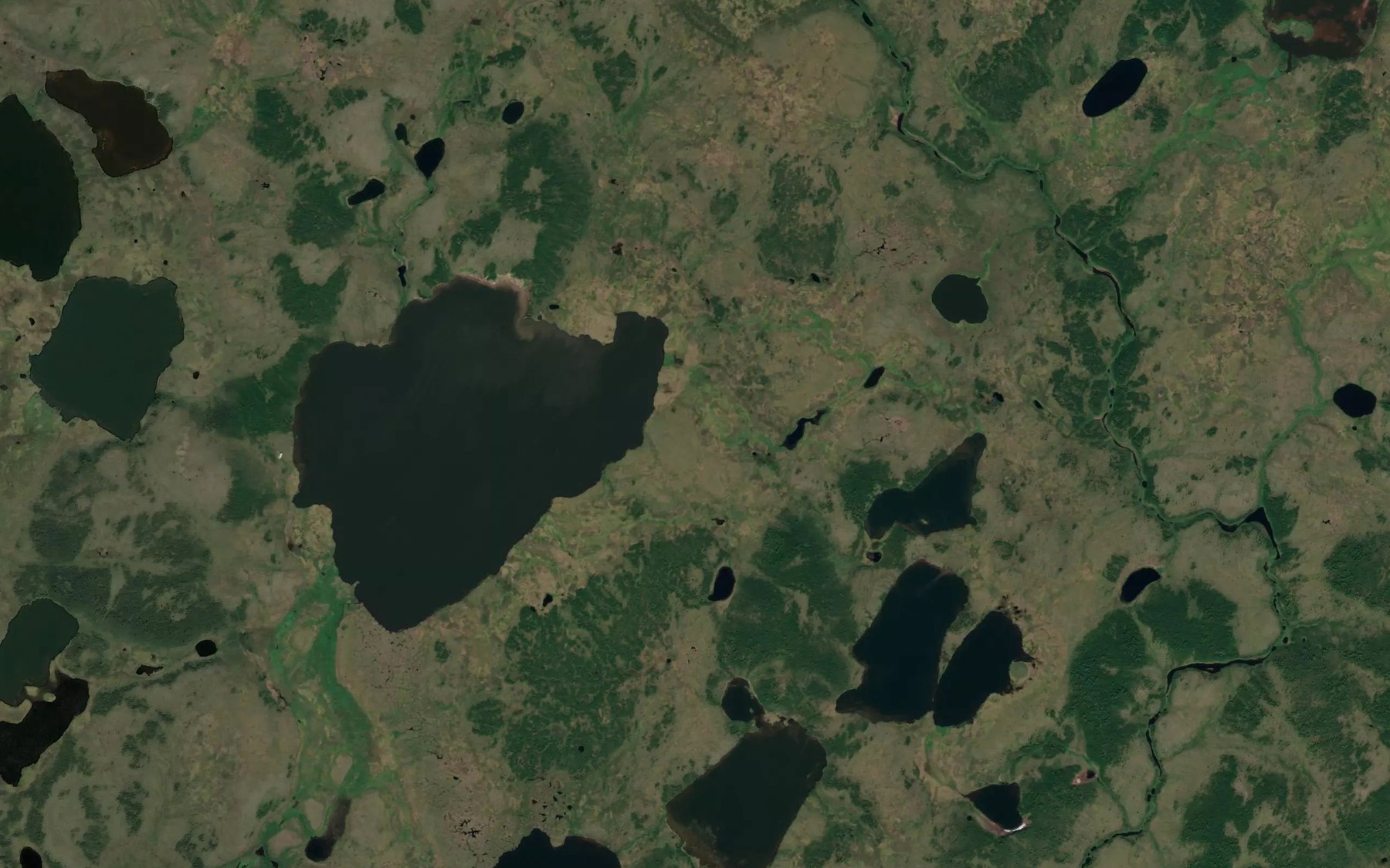 Satellite map of the Polovinnaya