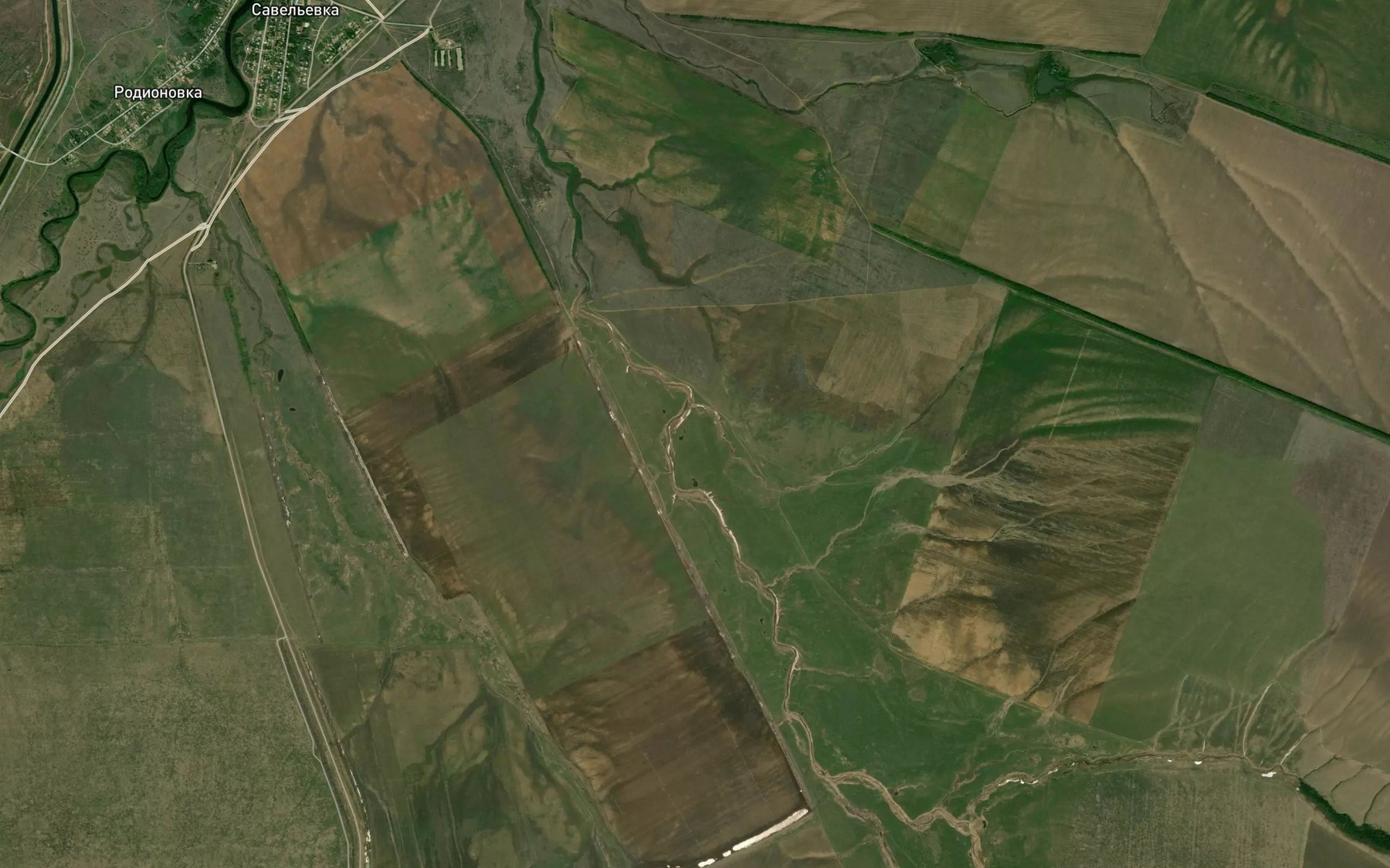 Satellite map of the Ovrag Kolyshnyy
