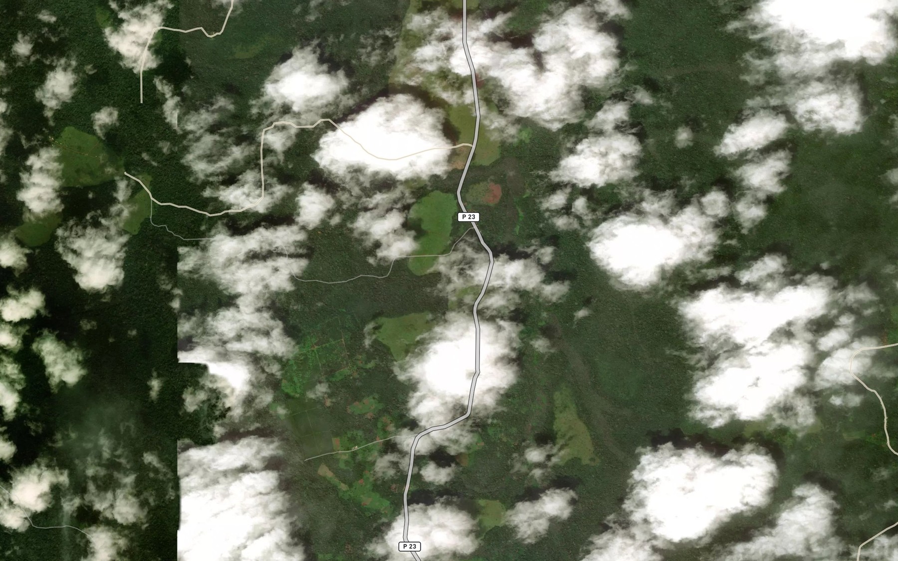 Satellite map of the Eyounou