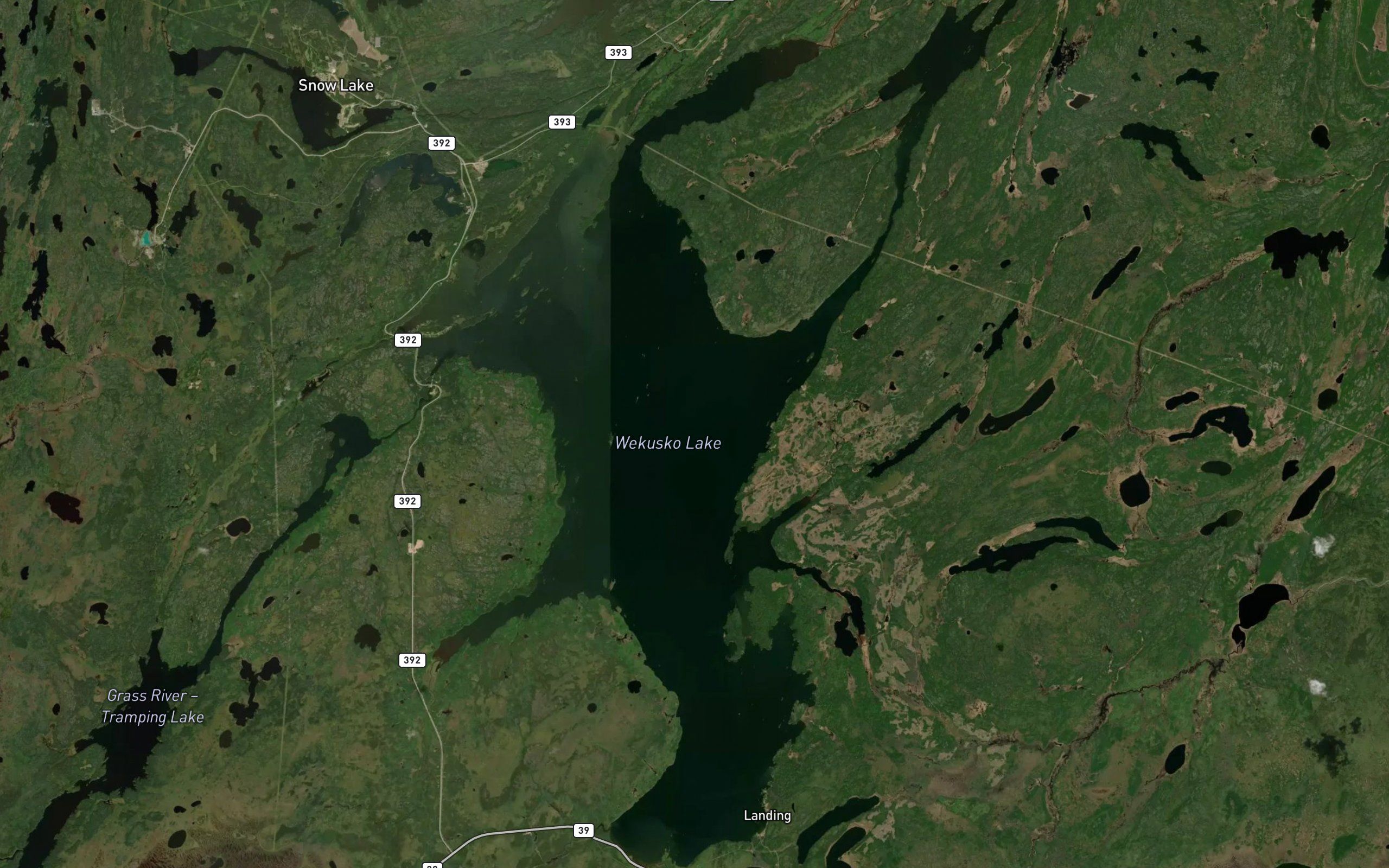 Wekusko Lake