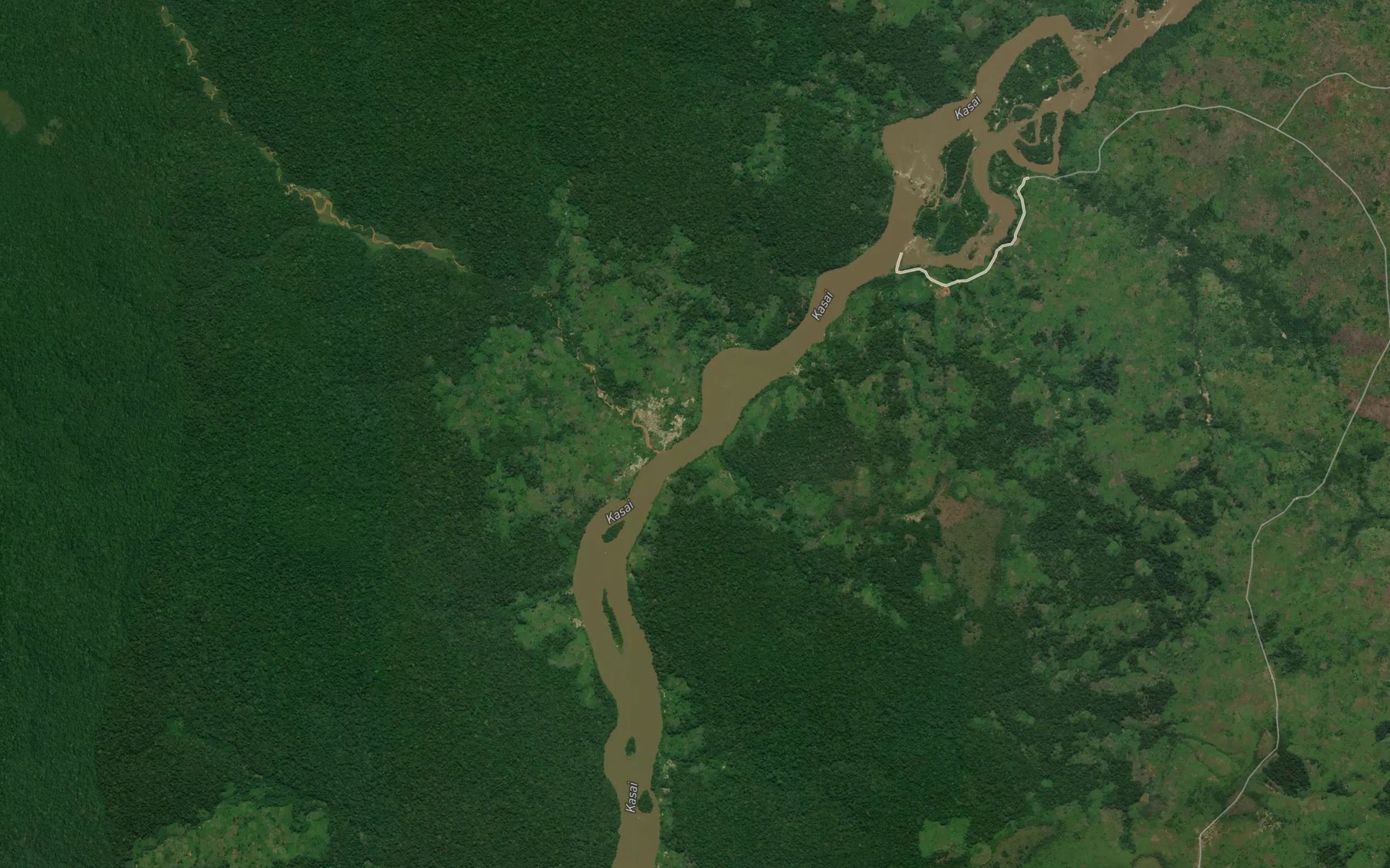 Satellite map of the Tumina
