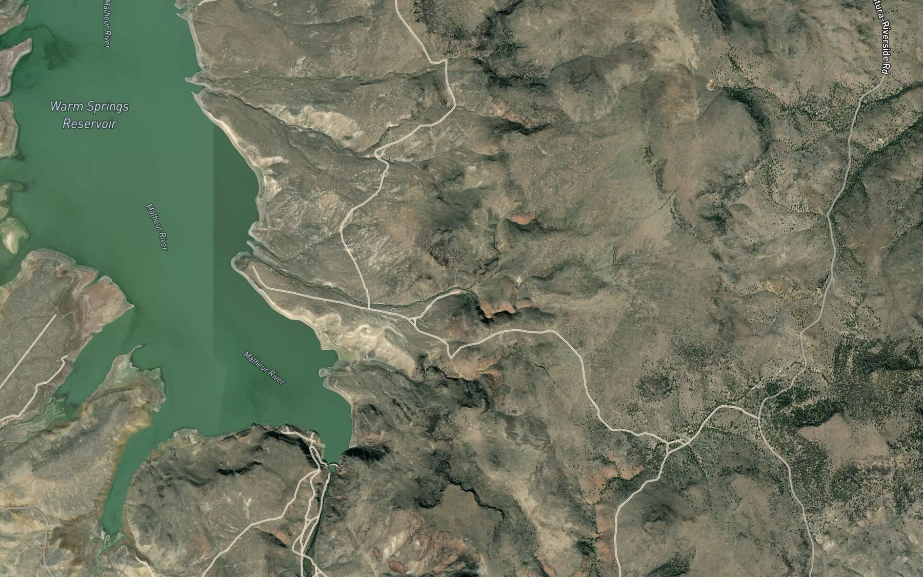 Satellite map of the Kool Spring